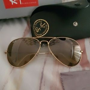 Womens Ray-Ban aviator sunglasses NWOT